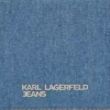 SAC POUR APPAREIL PHOTO EN DENIM AVEC LOGO MÉTALLIQUE