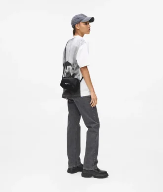 Sac pour appareil photo en nylon brillant