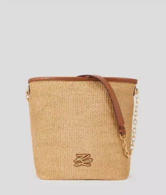 Sac seau moyen tissé K/Autograph
