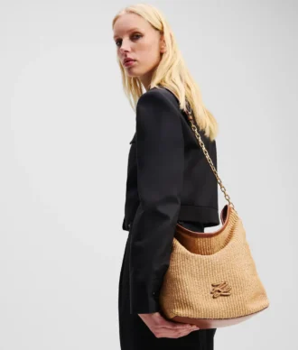 Sac seau moyen tissé K/Autograph