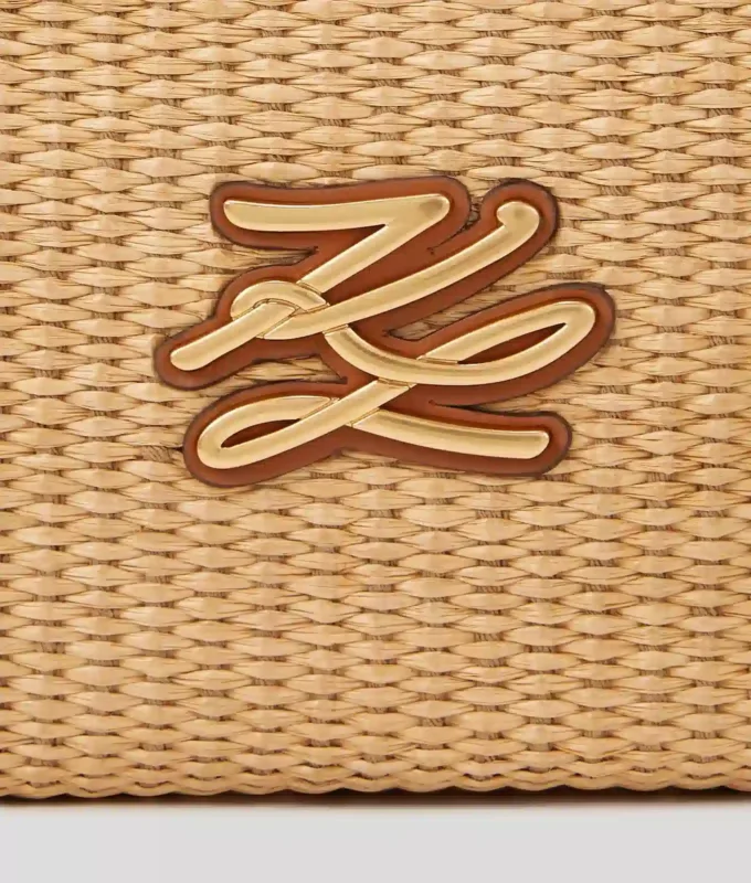 Sac seau moyen tissé K/Autograph Sac seau moyen tissé K/Autograph