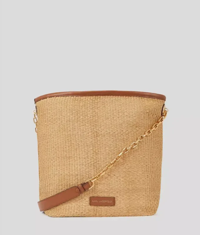 Sac seau moyen tissé K/Autograph Sac seau moyen tissé K/Autograph