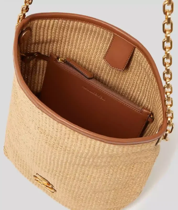 Sac seau moyen tissé K/Autograph Sac seau moyen tissé K/Autograph