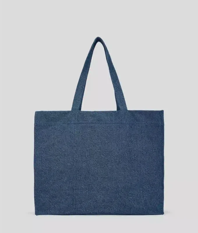 SAC SHOPPER EN DENIM AVEC LOGO SAC SHOPPER EN DENIM AVEC LOGO