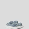 SANDALES KAPRI EN DENIM AVEC STRASS SANDALES KAPRI EN DENIM AVEC STRASS