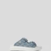 SANDALES KAPRI EN DENIM AVEC STRASS SANDALES KAPRI EN DENIM AVEC STRASS