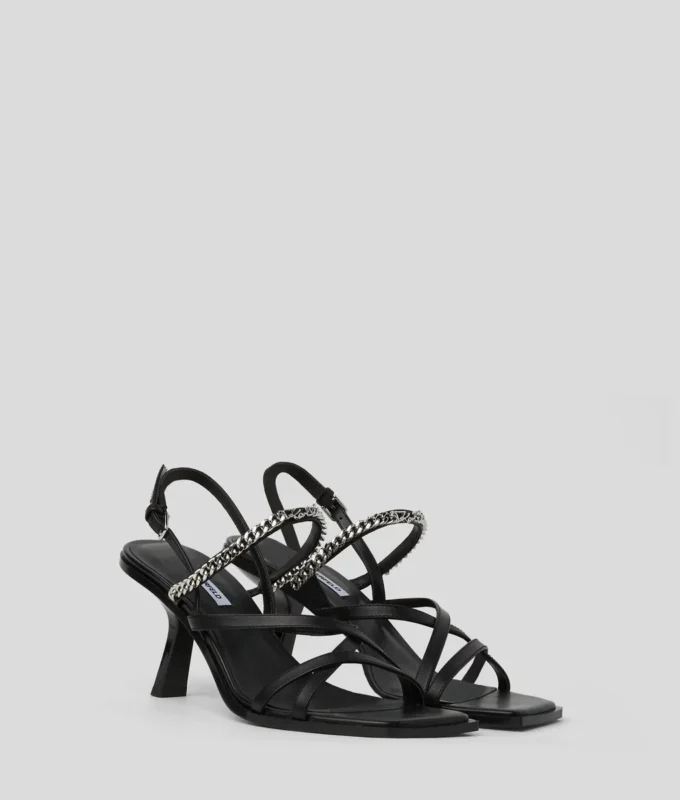 SANDALES À TALONS ET BRIDES À CHAÎNES KARMEL SIGNIA