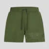 SHORT DE BAIN COURT AVEC LOGO MÉTALLIQUE SHORT DE BAIN COURT AVEC LOGO MÉTALLIQUE