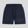 SHORT DE BAIN COURT AVEC LOGO MÉTALLIQUE SHORT DE BAIN COURT AVEC LOGO MÉTALLIQUE