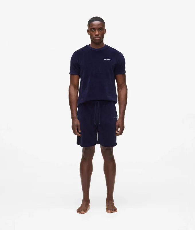 Short de pyjama en velours Short de pyjama en velours