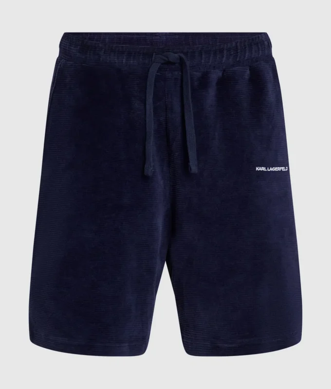 Short de pyjama en velours Short de pyjama en velours