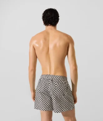 Short de surf à carreaux