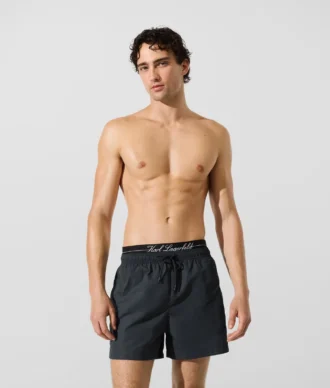 Short de surf à double ceinture