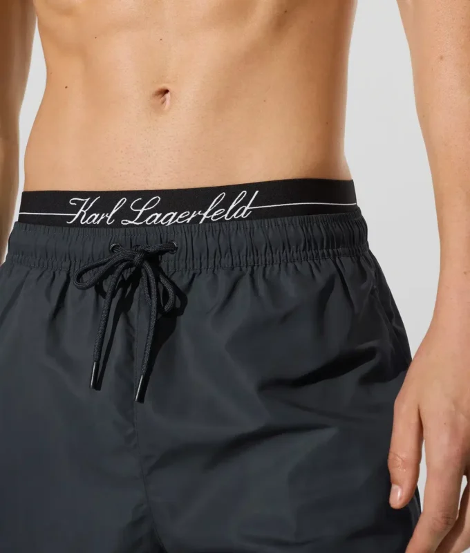 Short de surf à double ceinture Short de surf à double ceinture