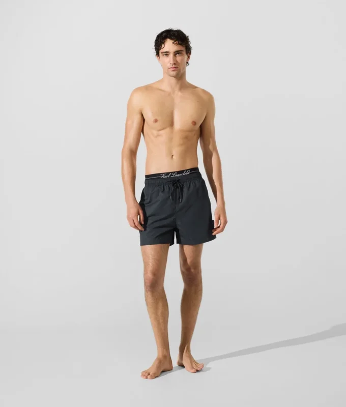 Short de surf à double ceinture Short de surf à double ceinture