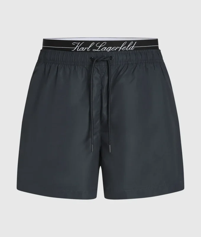 Short de surf à double ceinture Short de surf à double ceinture