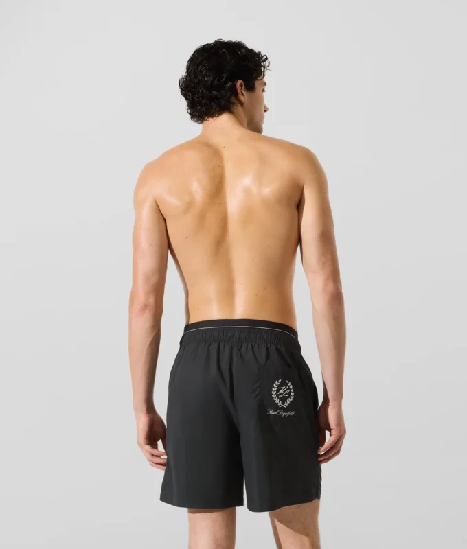 Short de surf mi-long à double ceinture Short de surf mi-long à double ceinture