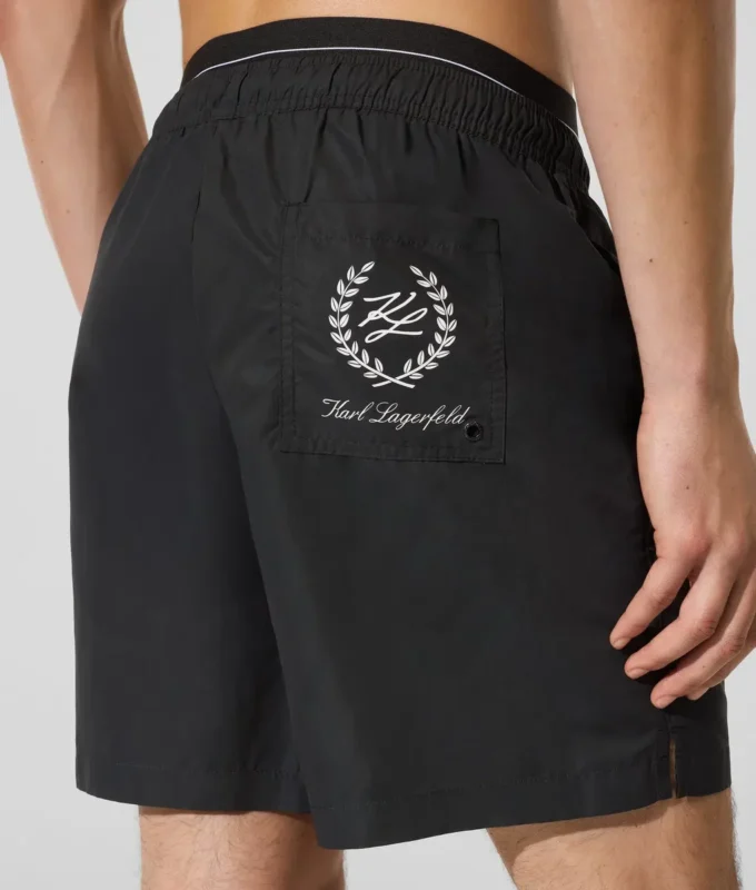 Short de surf mi-long à double ceinture Short de surf mi-long à double ceinture