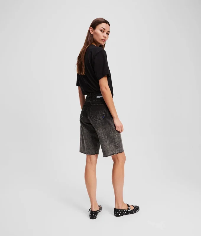 SHORT EN DENIM OMBRÉ SHORT EN DENIM OMBRÉ