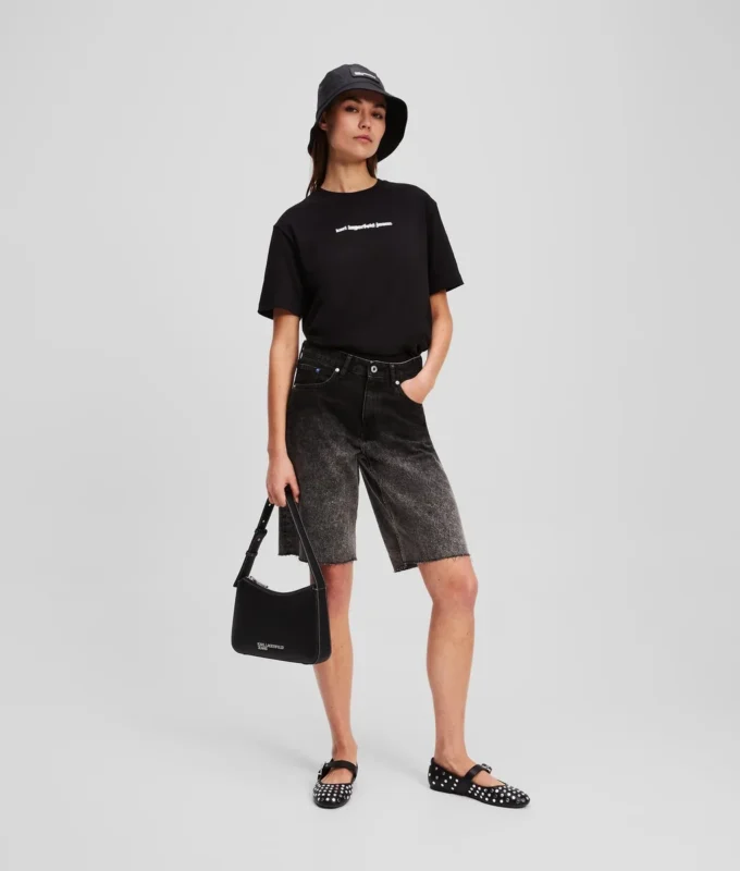 SHORT EN DENIM OMBRÉ SHORT EN DENIM OMBRÉ