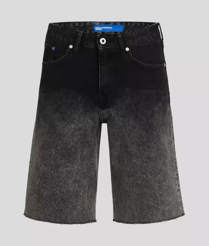 SHORT EN DENIM OMBRÉ SHORT EN DENIM OMBRÉ