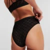 SLIP À TAILLE MOYENNE EN MAILLE MONOGRAM SLIP À TAILLE MOYENNE EN MAILLE MONOGRAM