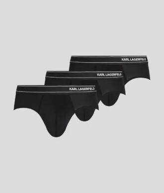 SLIPS LÉGERS AVEC LOGO – LOT DE 3 SLIPS LÉGERS AVEC LOGO – LOT DE 3