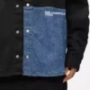 Surchemise à empiècements en denim Surchemise à empiècements en denim