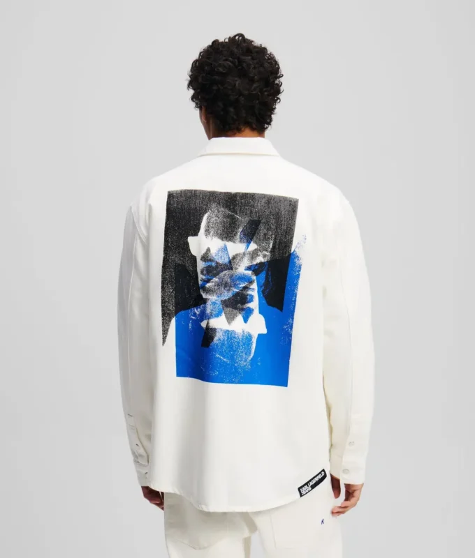 SURVEST EN DENIM IMPRIMÉ KARL SURVEST EN DENIM IMPRIMÉ KARL