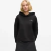 Sweat à capuche avec bande logo