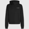 Sweat à capuche avec bande logo