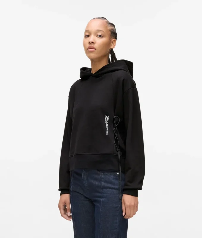 Sweat à capuche avec cordon de serrage