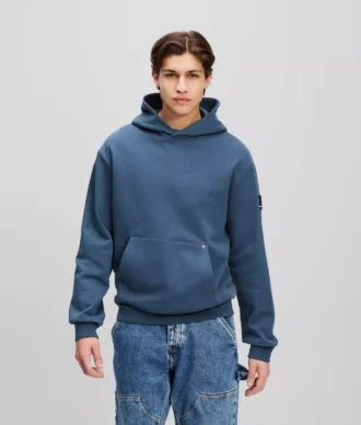 SWEAT À CAPUCHE AVEC LOGO APPLIQUÉ