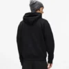 Sweat à capuche avec poche kangourou en denim