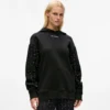 Sweat à capuche bouclé
