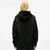 Sweat à capuche bouclé