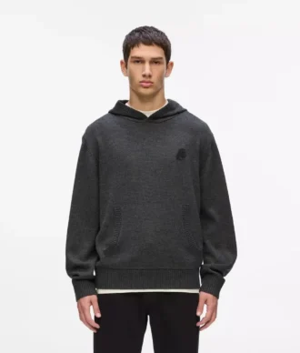 Sweat à capuche en maille Kameo