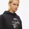 Sweat à capuche Ikon avec strass