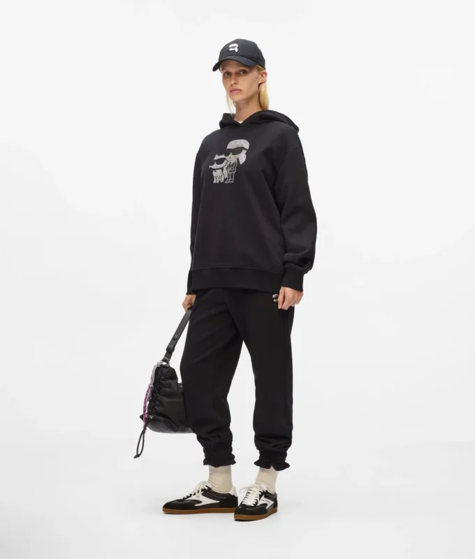Sweat à capuche Ikon avec strass