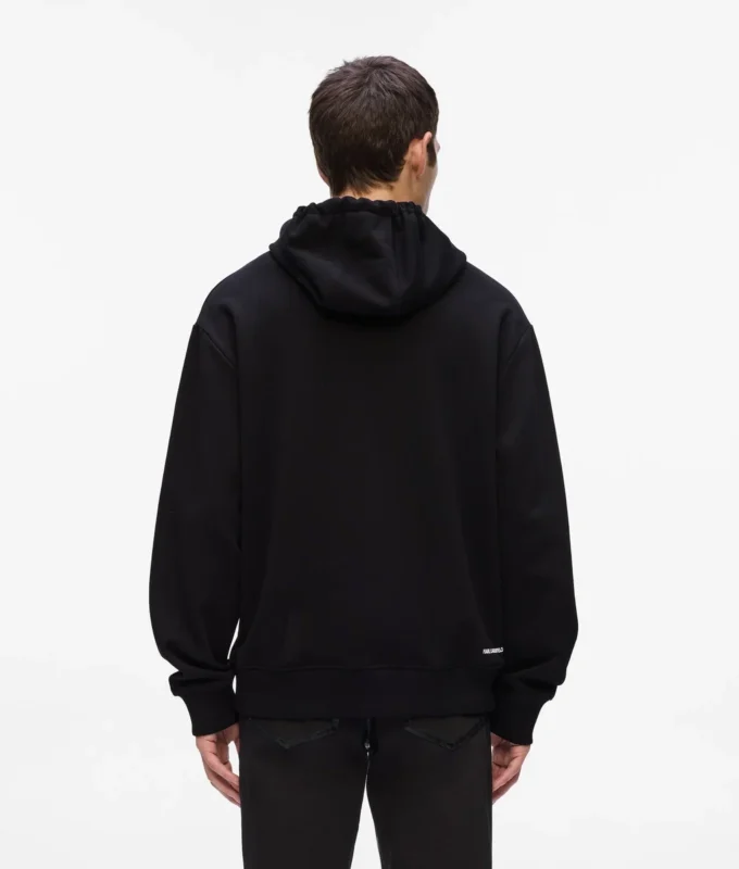 Sweat à capuche imprimé Ikon