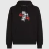 Sweat à capuche imprimé Ikon