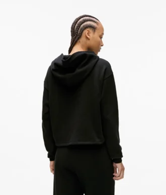 Sweat à capuche Monogram clouté