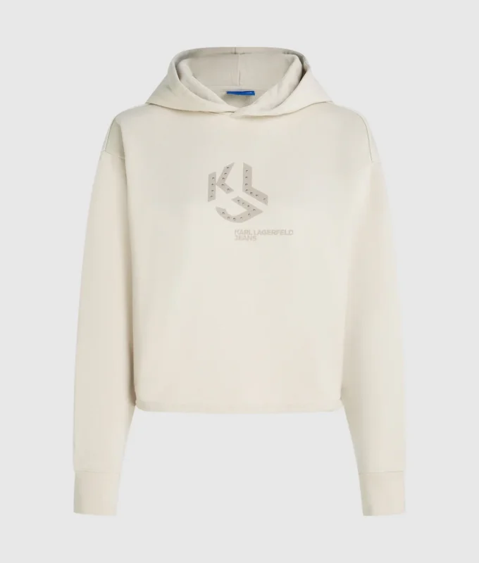 Sweat à capuche Monogram clouté Sweat à capuche Monogram clouté