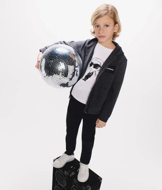 Sweat à capuche zippé Ikon pour garçon Sweat à capuche zippé Ikon pour garçon