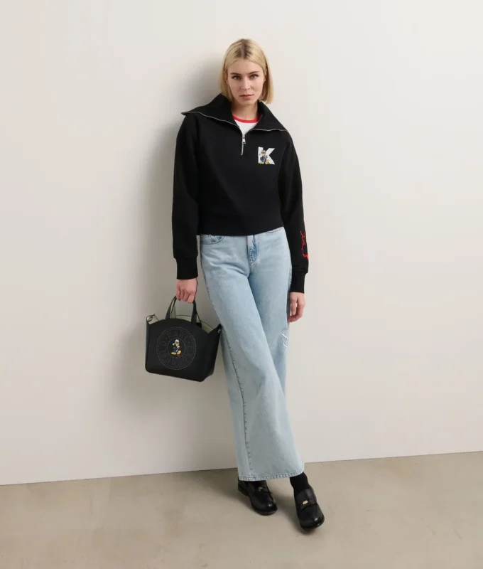 SWEAT À DEMI-ZIP DISNEY X KL