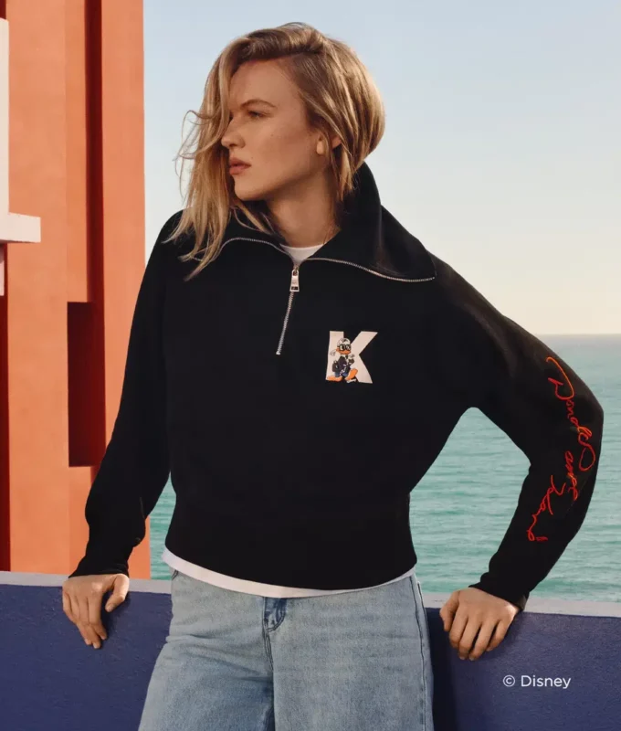 SWEAT À DEMI-ZIP DISNEY X KL