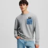 SWEAT À POCHES EN DENIM IKON SWEAT À POCHES EN DENIM IKON