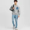 SWEAT À POCHES EN DENIM IKON SWEAT À POCHES EN DENIM IKON