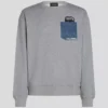 SWEAT À POCHES EN DENIM IKON SWEAT À POCHES EN DENIM IKON