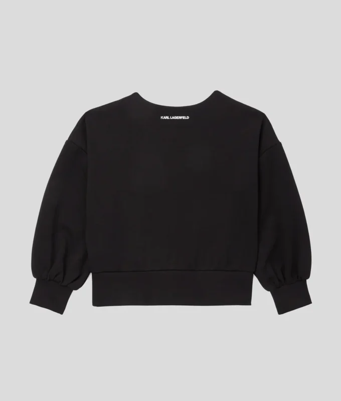 SWEAT-SHIRT CAFÉ DE KARL POUR FILLES SWEAT-SHIRT CAFÉ DE KARL POUR FILLES